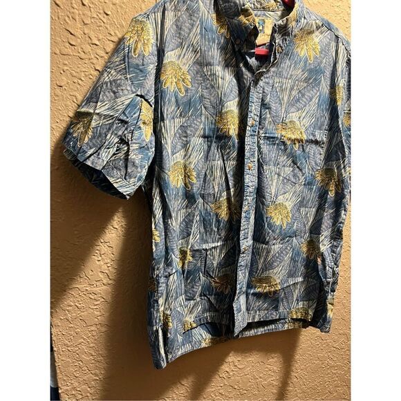 Kahala Hawaiian Patterned Button Up Shirt Mens Size Large 100% Cotton - Picture 2 of 6